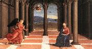 RAFFAELLO Sanzio The Annunciation (Oddi altar, predella) t USA oil painting artist